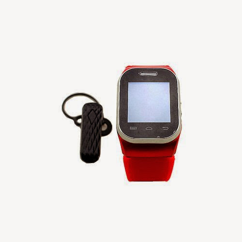  2014 New style K6+ Touch screen Mobile phone Personality Give bluetooth headset as gift Watch mobile phone (Red, 2G Memory card)