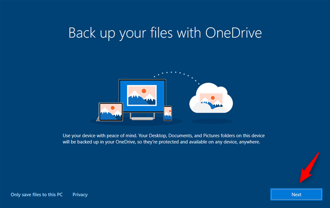 Haz una copia de seguridad de tus archivos con OneDrive