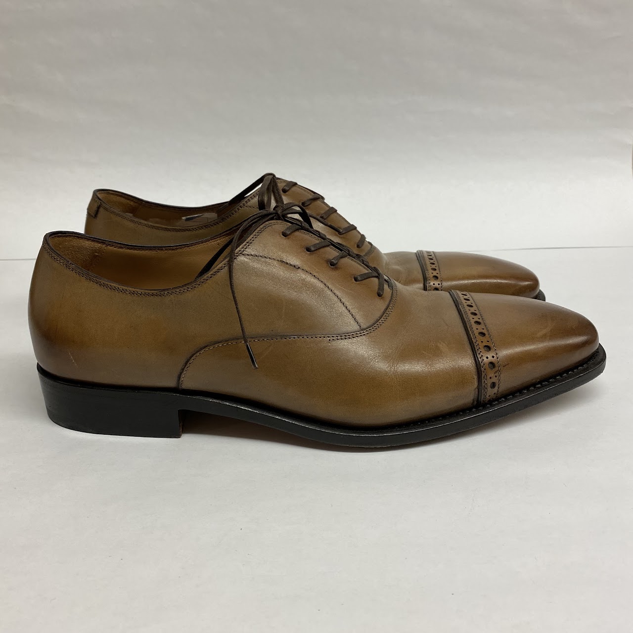 Salvatore Ferragamo Leather Oxford Shoes