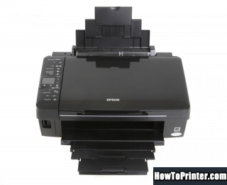 Reset Epson SX218 printer with Resetter program