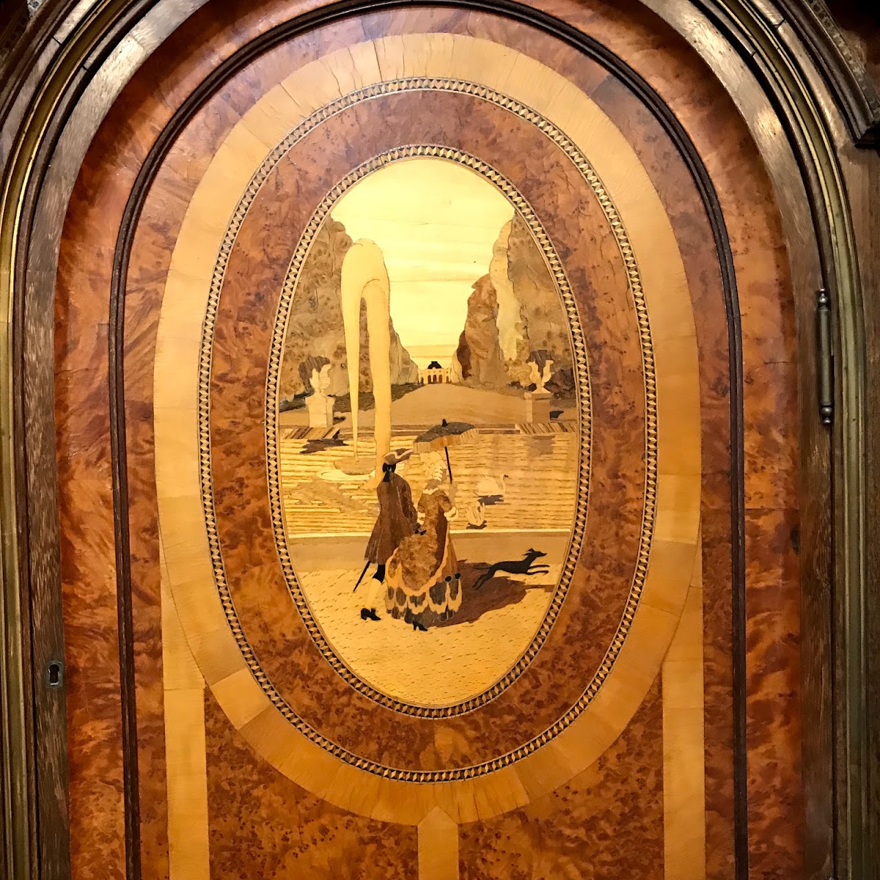 Italian Inlaid Cabinet