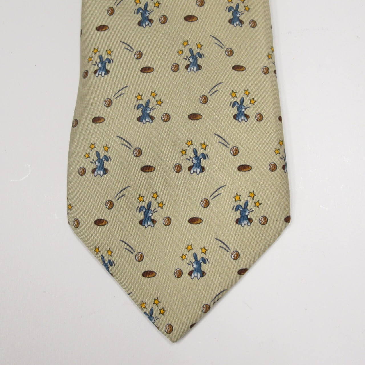 Hermès Bunny Tie