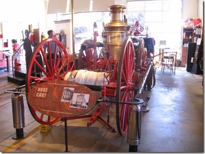 IMG_3651 1860 Hose Cart at the Belmont Firehouse in Portland, Oregon on September 11, 2008