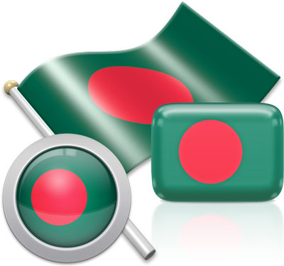 Bangladeshi flag icons pictures collection