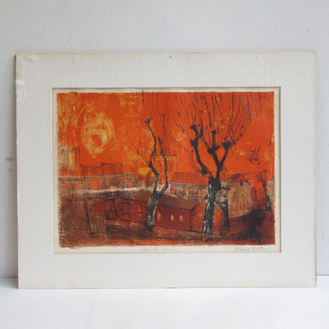 Helena Markson Signed Lithograph