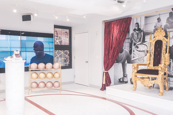 Kith X Nike Long Live the King Setup in Soho for LeBron 15 Launch