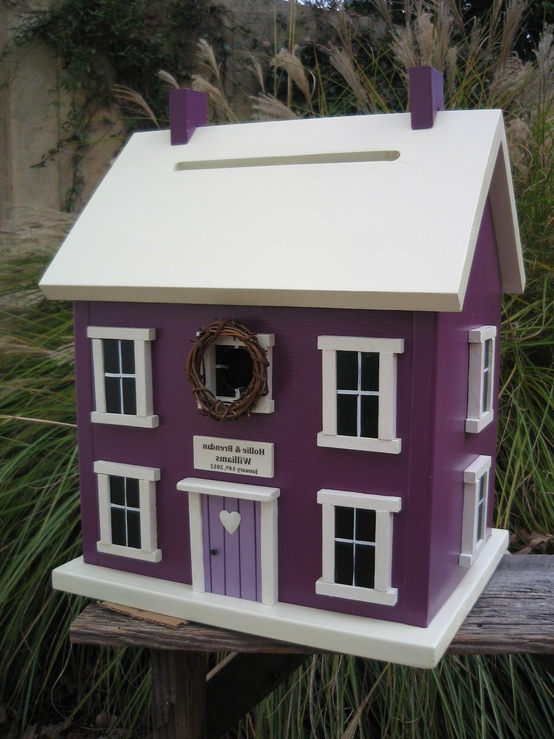 Wedding Card Box Birdhouse