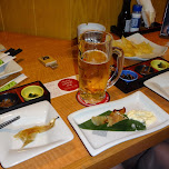 dinner time in roppongi in Tokyo, Japan 