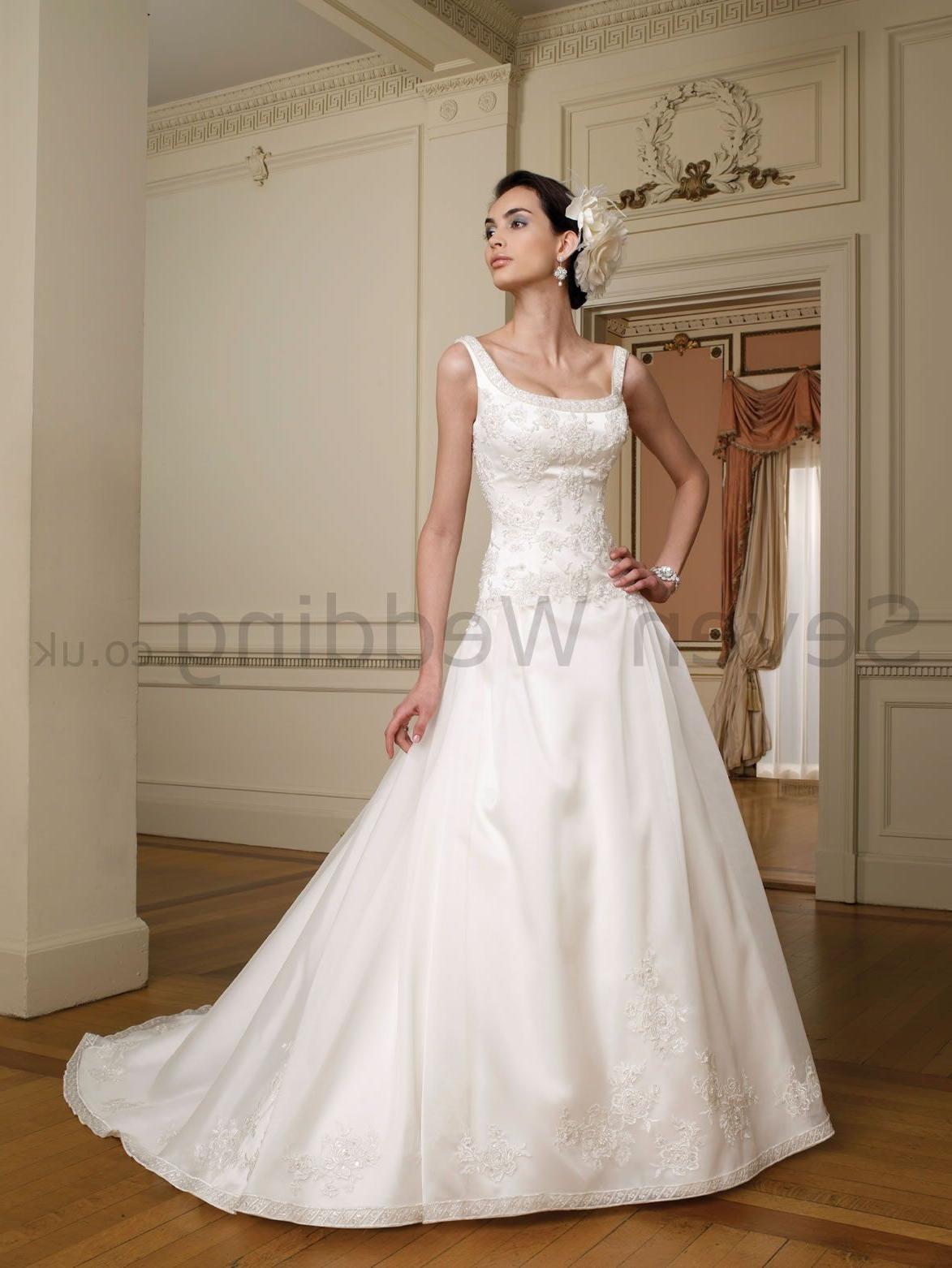 Organza Ball Gown Scoop
