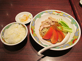 ニーハオ池上店の冷やし中華