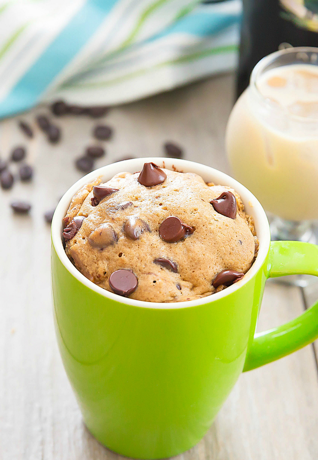 photo of a Baileys Irish Cream Coffee Mug Cake