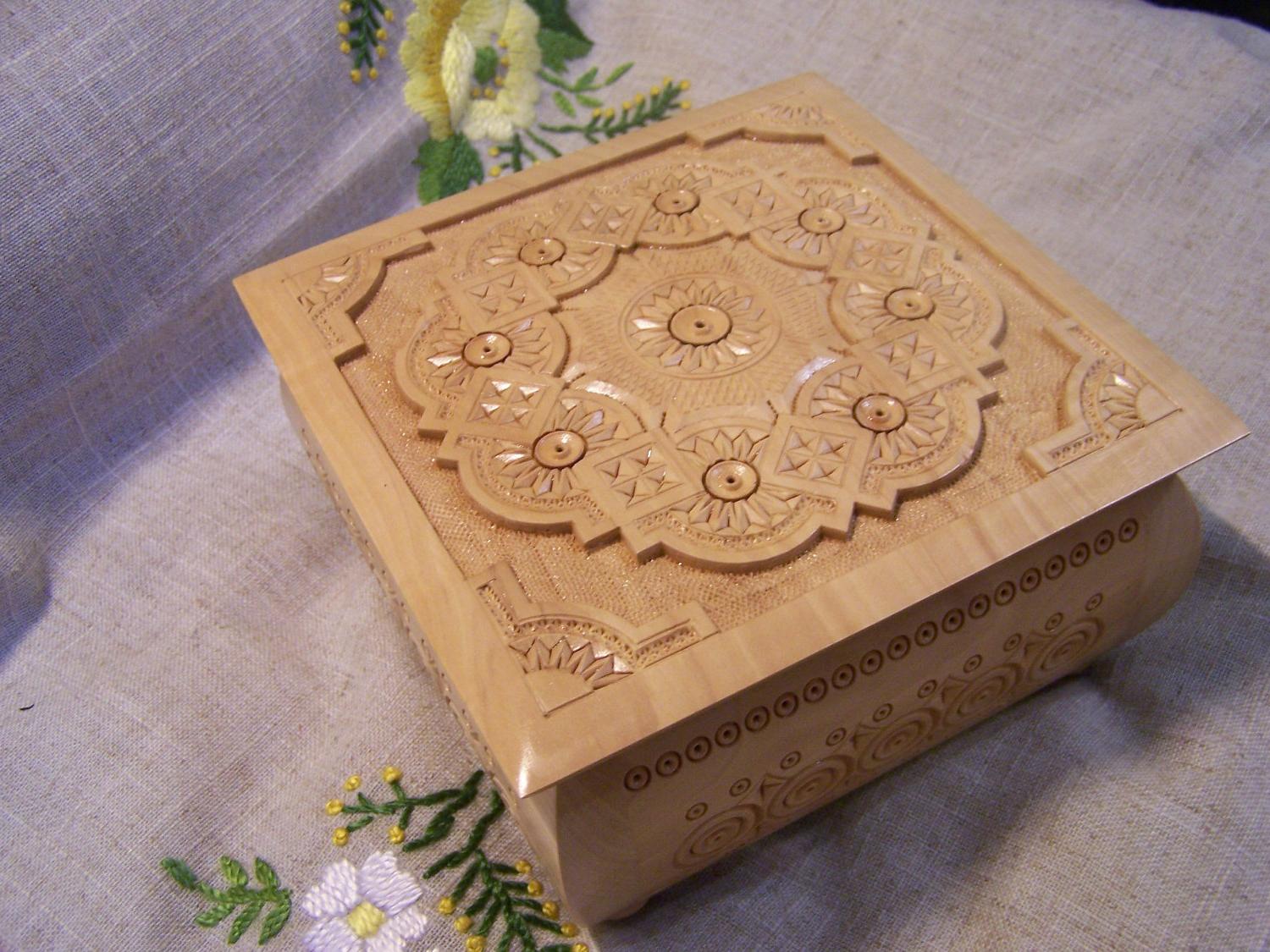 Wedding gift Jewelry box Ring