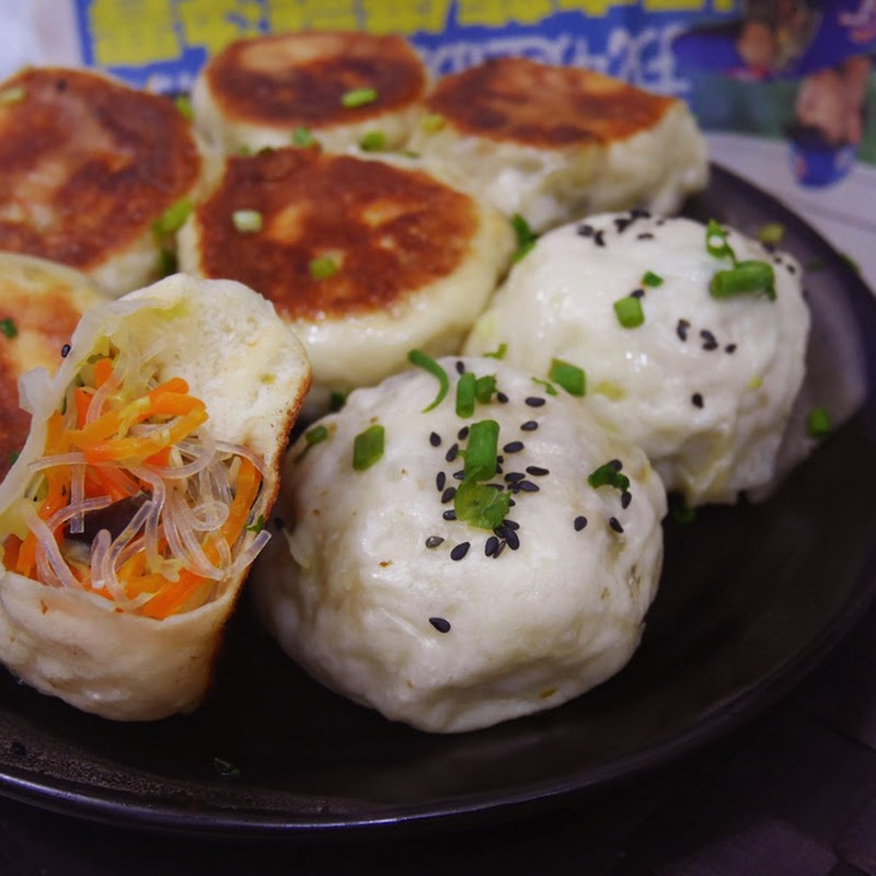 上素生煎包 （12個份量）Vegetarian fried steamed buns【老娘的草根飯堂】