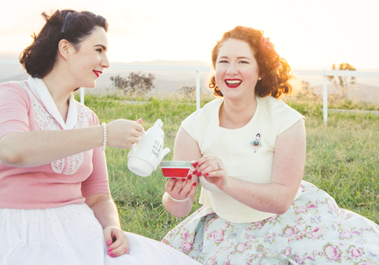 Candy Picnic 1950s Vintage Girls Style | Lavender & Twill