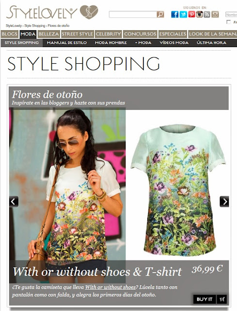 STYLELOVELY selecciona withorwithoutshoes para su articulo sobre estampado de flores Inspiracion estampado flores para Stylelovely
