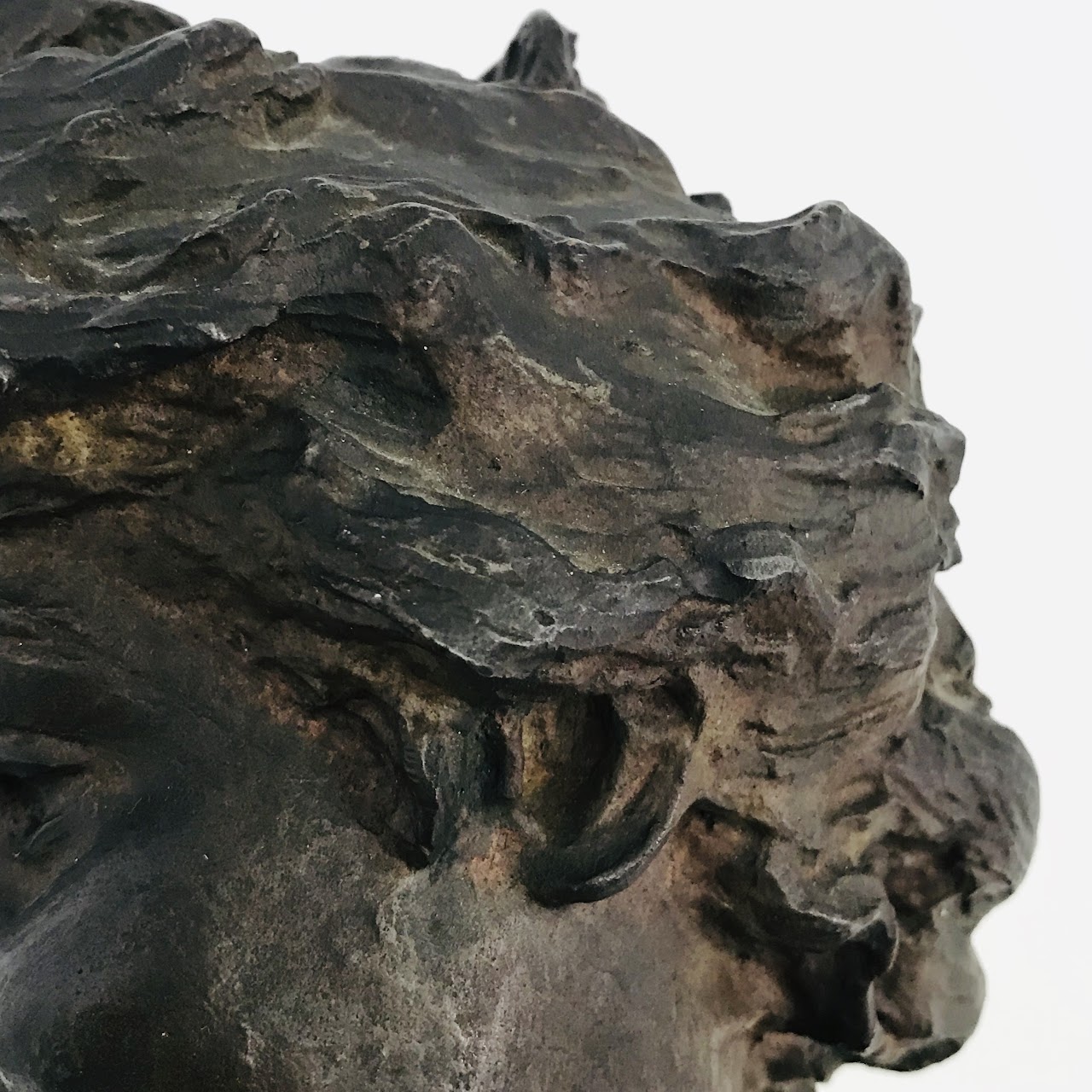 George Van Der Straeten Bronze Bust