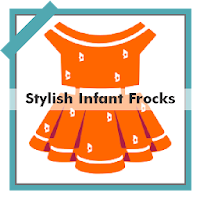 Stylish Infant Baby Frocks Design Offline