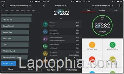 AnTuTu Meizu M2