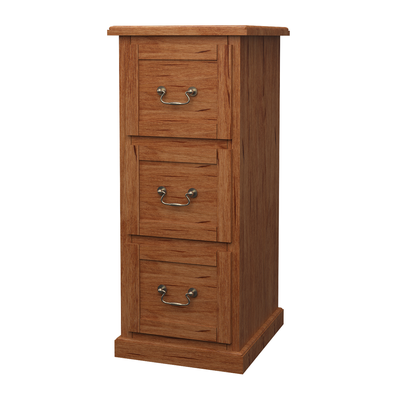 Imposing Two Drawer File Cabinet Furnithom