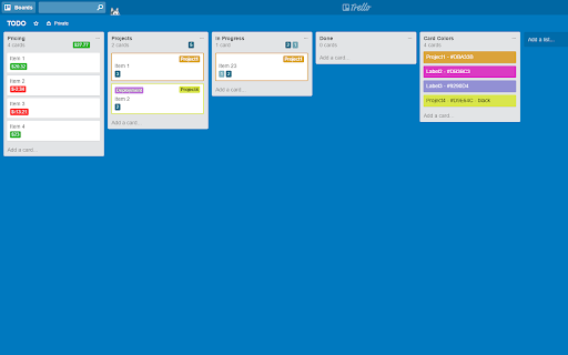 Trello Extended