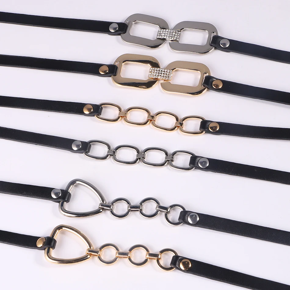 Collier de clavicule en cuir pour fille dark – Un accessoire sensuel et élégant pour sublimer votre décolleté, avec une touche de mystère et de sophistication.