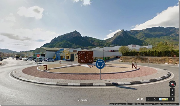 Rotonda La Creu ©GOOGLE STREET VIEW