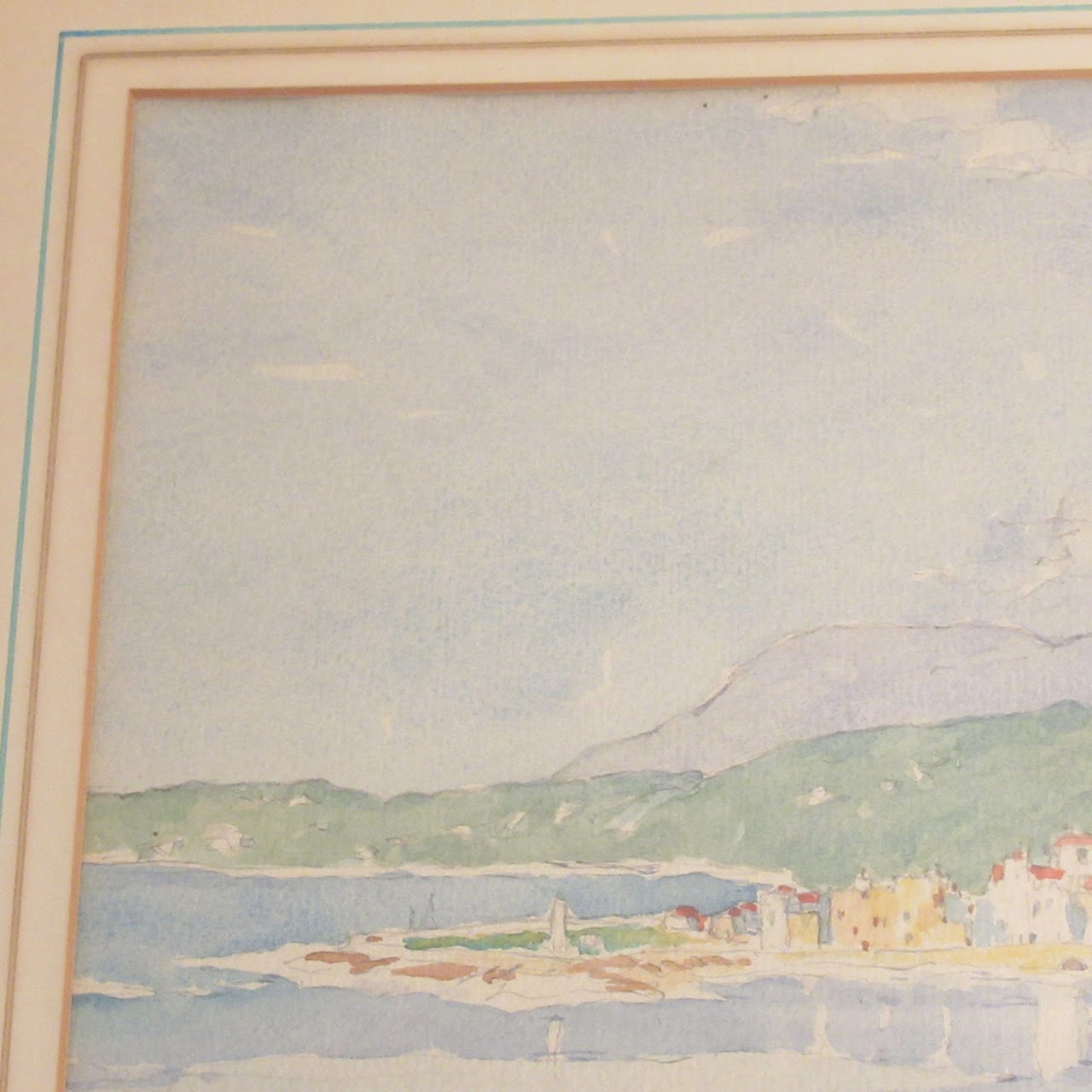 Howard Austin Signed Watercolor Painting