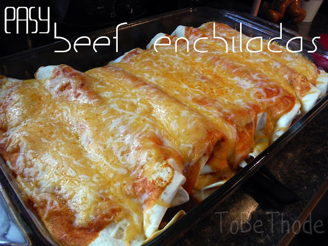 easy beef enchiladas