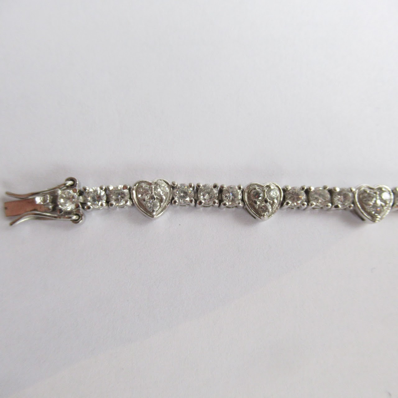 Sterling Silver and Stone Bracelet