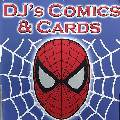 DJ's Cards and Comics logo