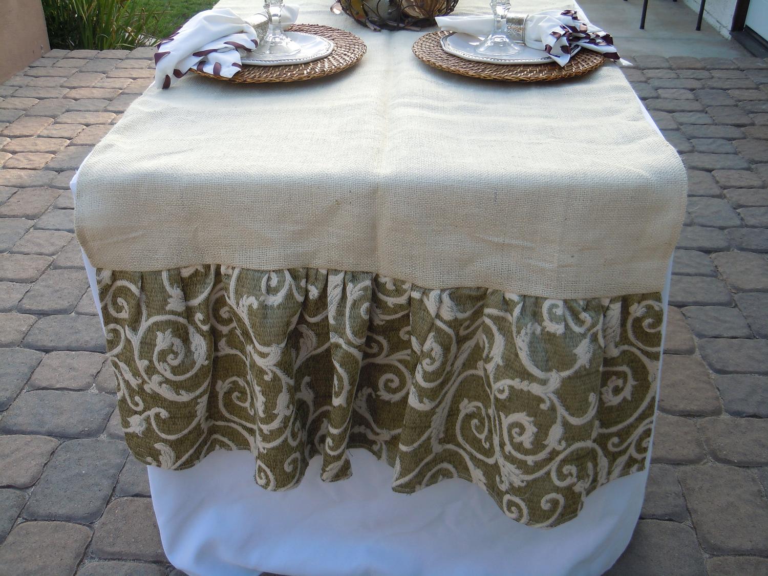 Extra Wide Table Runner,