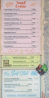 The Cak'Emist menu 3