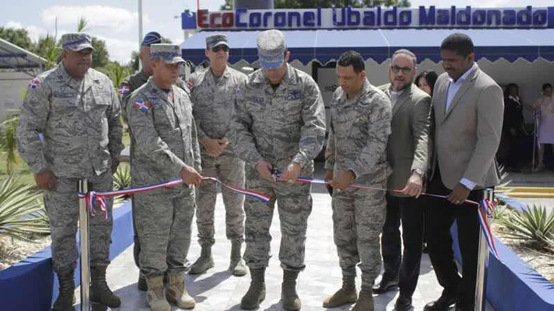 COMANDANCIA GENERAL FARD INAUGURA REMOZAMIENTOS ESTACIÓN DE COMBUSTIBLES DE LA BASE AÉREA SAN ISIDRO 