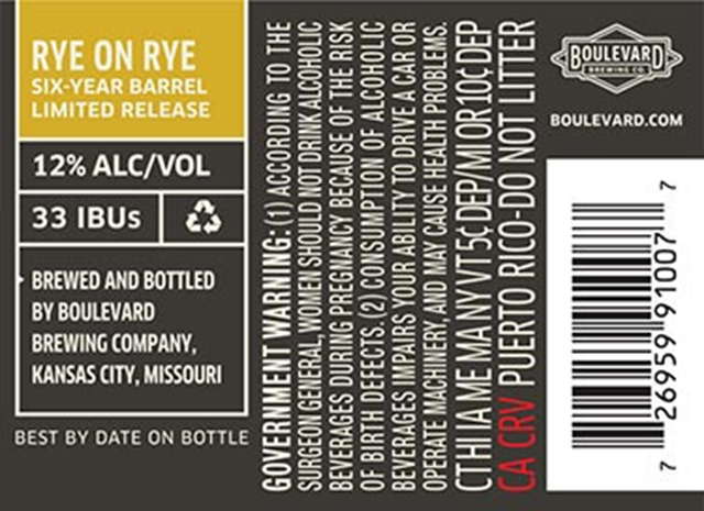 Boulevard Adding New Rye On Rye 6