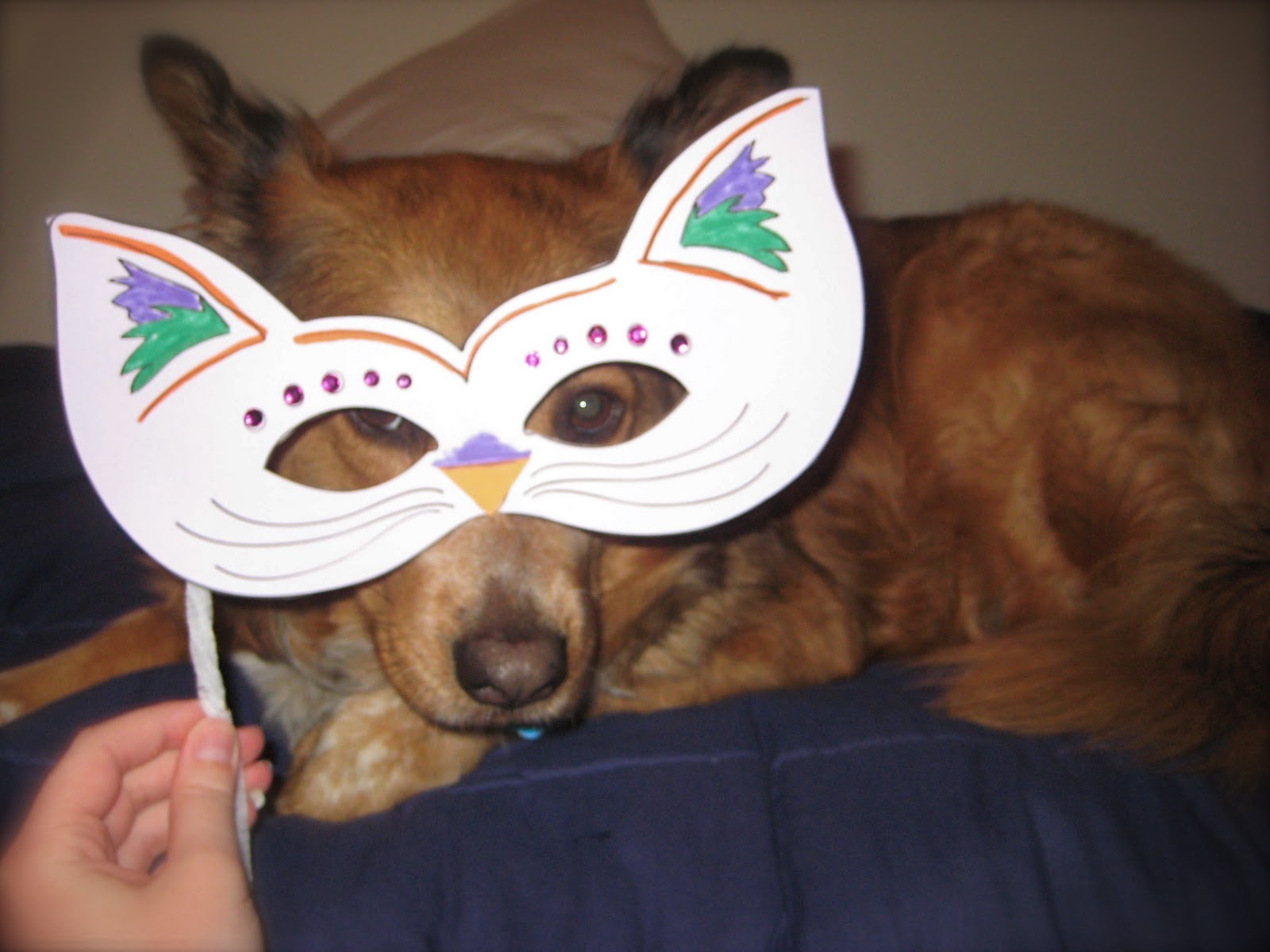 Sasquatch Willow: Mardi-Gras Masked Fun! (FREE Templates!)