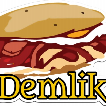 Demlik cafe logo