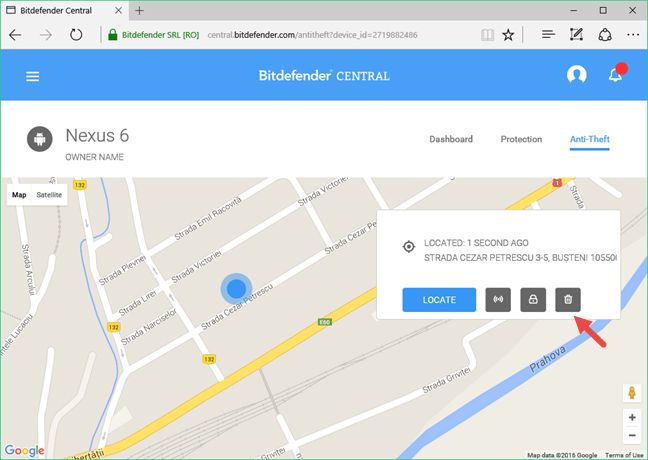 herstellen, gestolen, Android, smartphone, tablet, Bitdefender Mobile Security