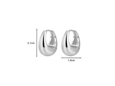 Title 1, Womens Fashion French Retro Simple Ear Clip, c...