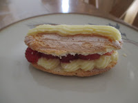 Eclair minute aux fraises