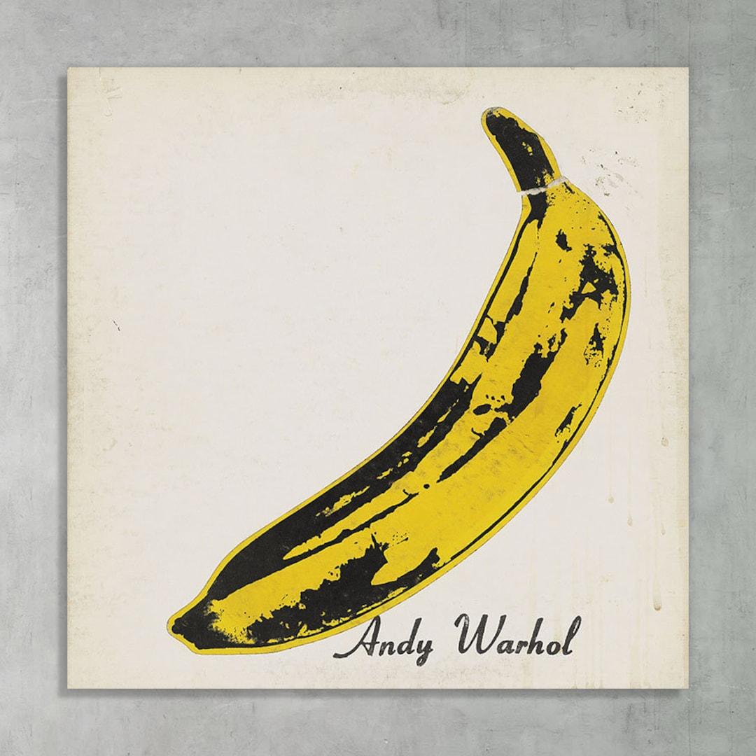 Buy Art Print Andy Warhol Banana Contemporary Art Made in Italy Online in  India - Etsy