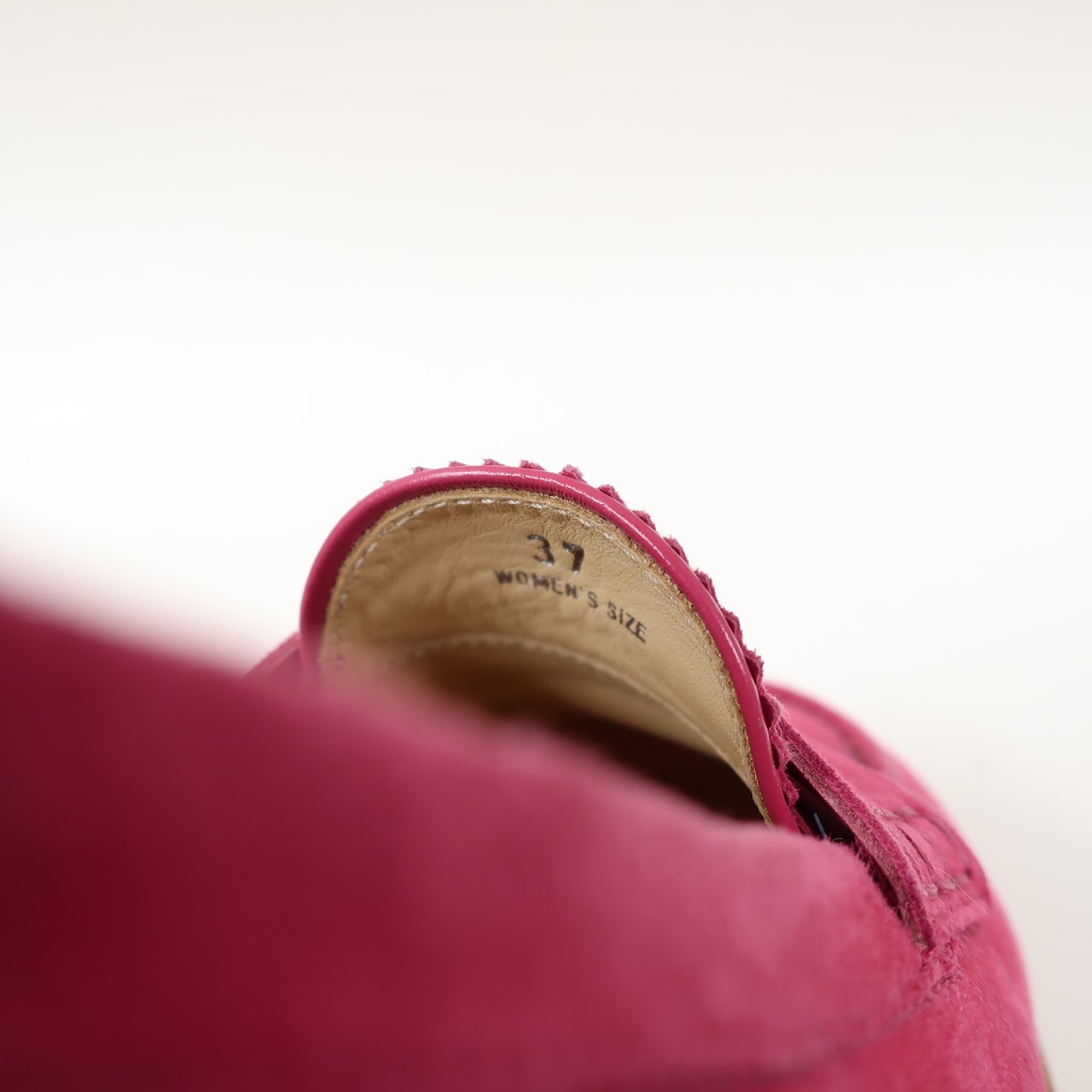 Tod's Suede Fuscia Loafers