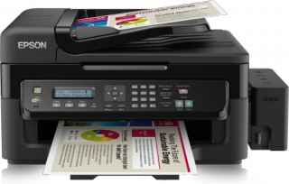 Reset Epson L555 printing device with Resetter program