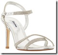 Dune Silver Glitter Strappy Sandals Dune Silver Glitter Strappy Sandals