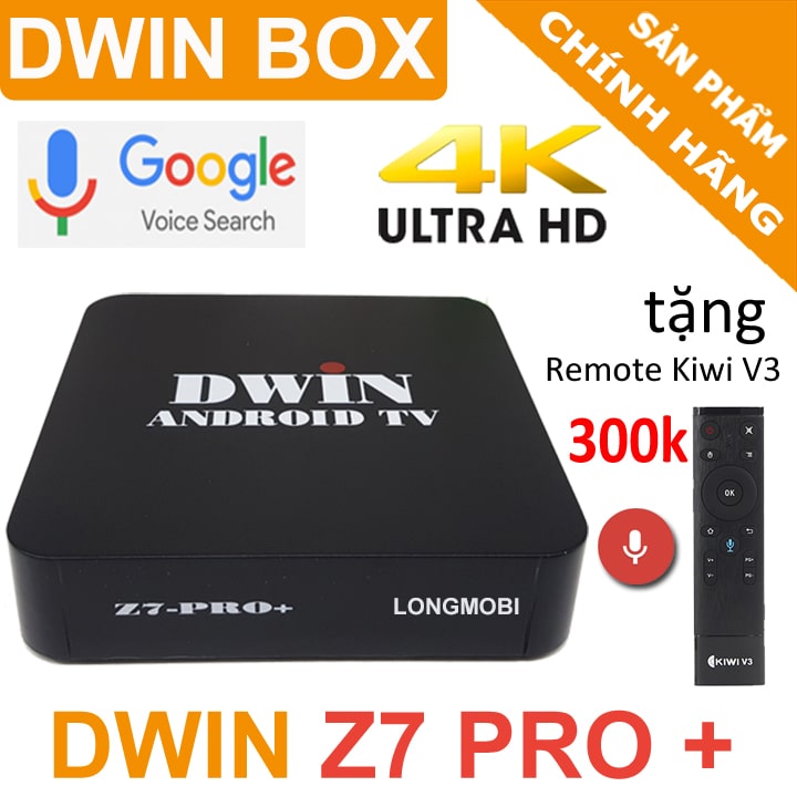 Dwin z7 pro + android tv box gia re