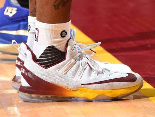 Here Are More of JR Smiths Amazing Nike LeBron 13 Low Cavs PEs