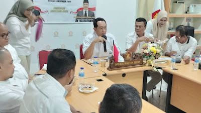 DPD Partai Gerindra Kalbar Gelar Rapat Internal Pemantapan