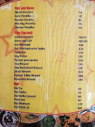 Sonai Navratna Veg menu 3