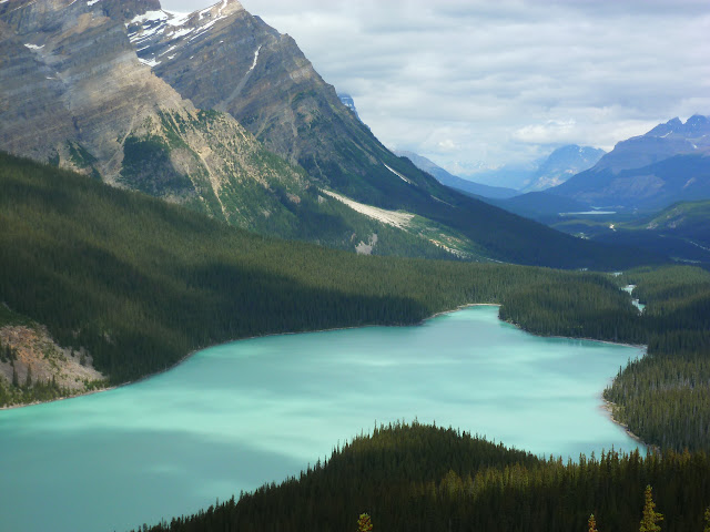 Icefields Parkway. Llegada a Jasper. 5 de Julio - LAS ROCOSAS DE CANADA. YELLOWSTONE Y GRAND TETON. (10)