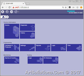 SICAM WEB: Free, Easy & Lite Configuration Tool for SICAM A8000