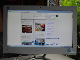 Hot Air home page with an ad for two VPN services on a computer in Hengyang, China